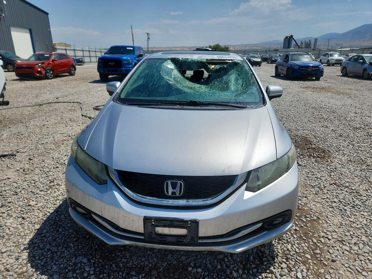 2015 Honda Civic Exl Серебряный vin: 19XFB2F96FE066896