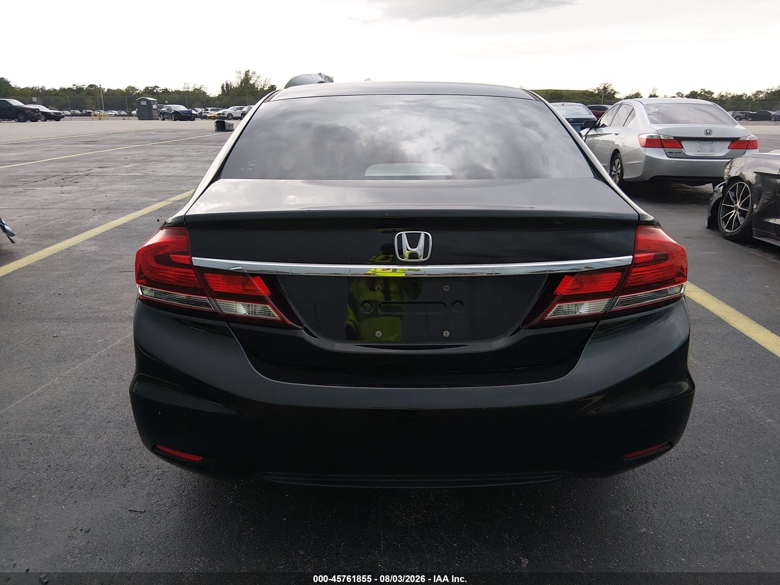 2015 Honda Civic Ex-l Черный vin: 19XFB2F96FE086498