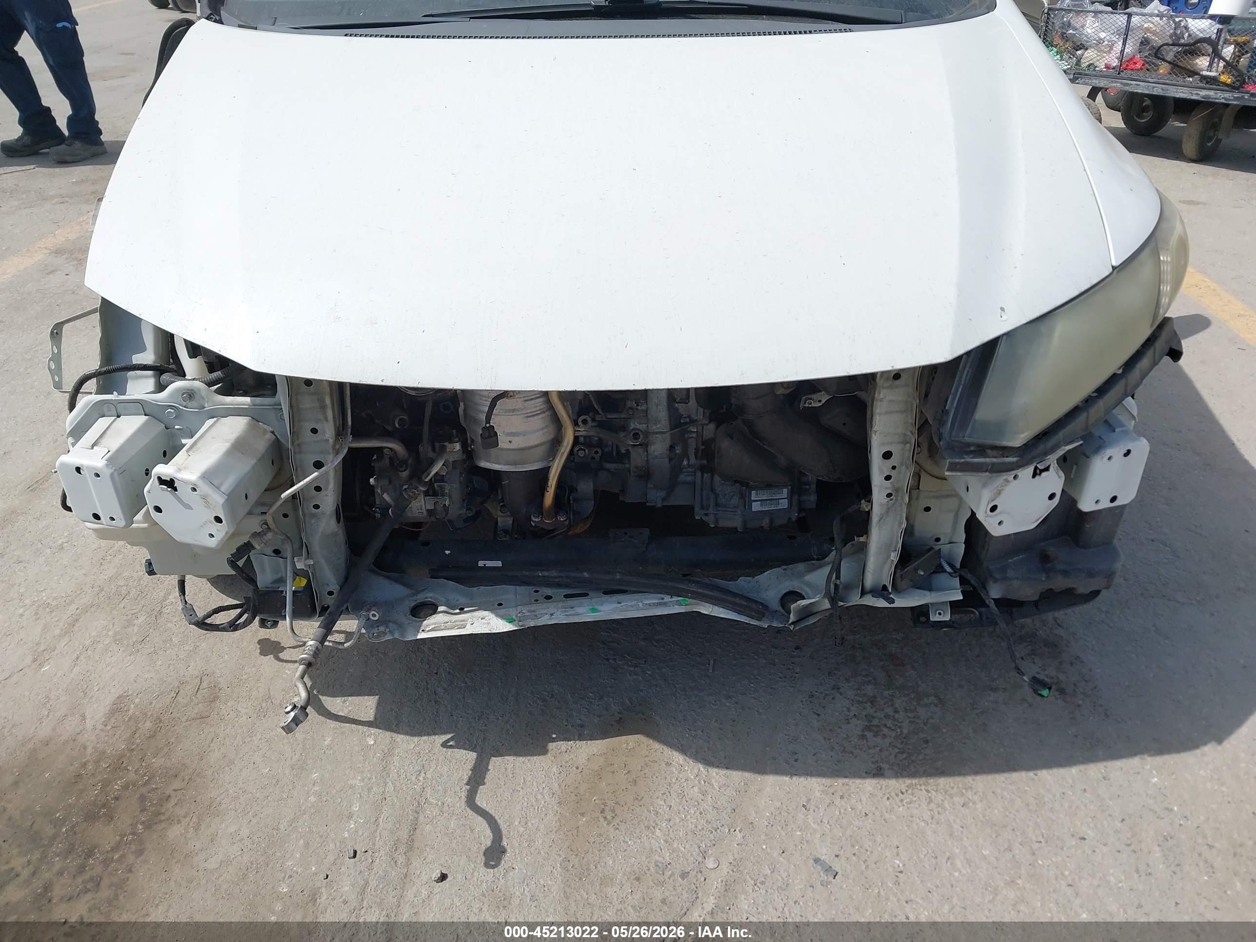 2015 Honda Civic Ex-l Белый vin: 19XFB2F96FE219941