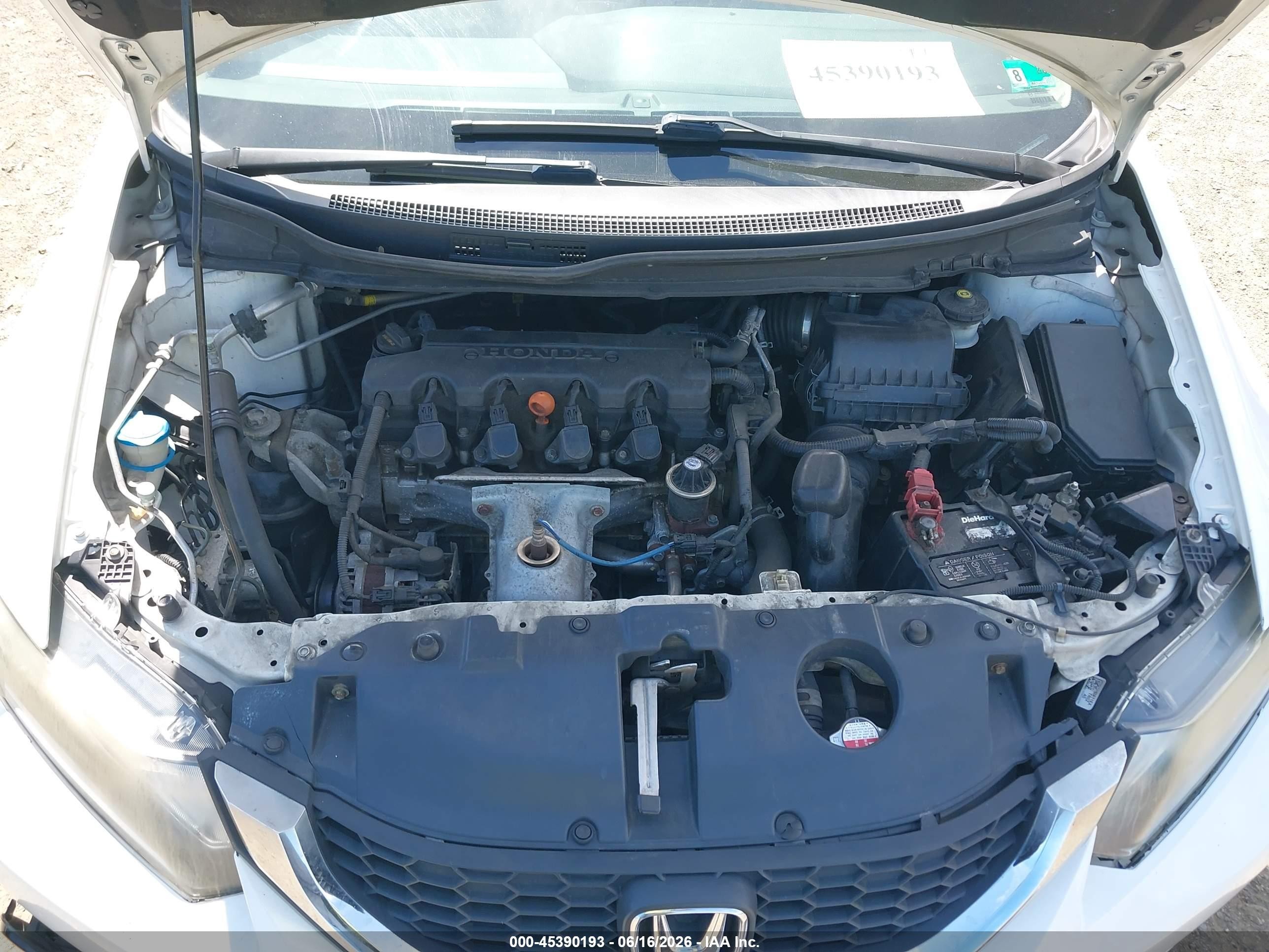 2015 Honda Civic Ex-l White vin: 19XFB2F96FE229403