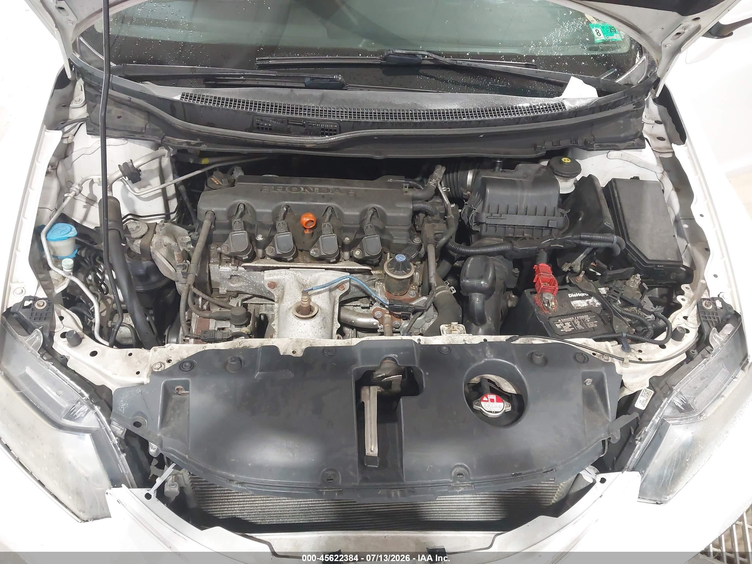 2015 Honda Civic Ex-l Белый vin: 19XFB2F96FE229403