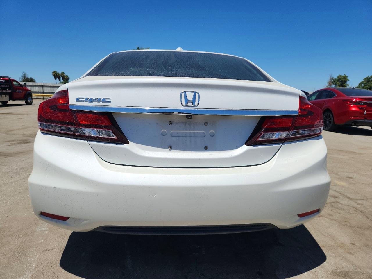 2015 Honda Civic Exl White vin: 19XFB2F96FE284188