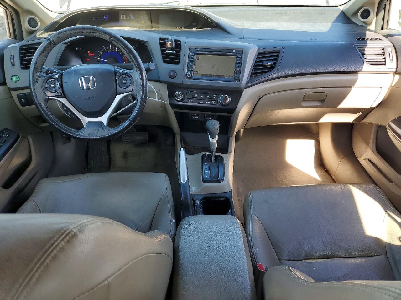 2012 Honda Civic Exl Charcoal vin: 19XFB2F97CE006640