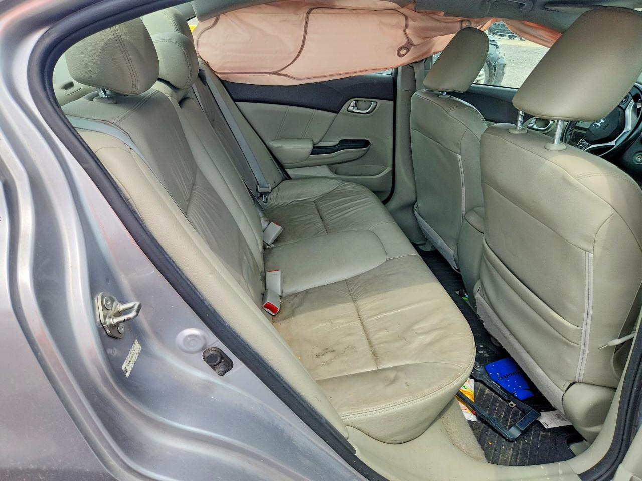 2012 Honda Civic Exl Silver vin: 19XFB2F97CE013877