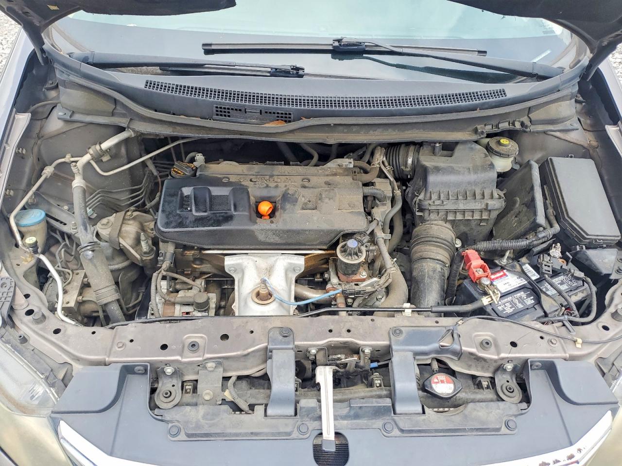 2012 Honda Civic Exl Gray vin: 19XFB2F97CE048872