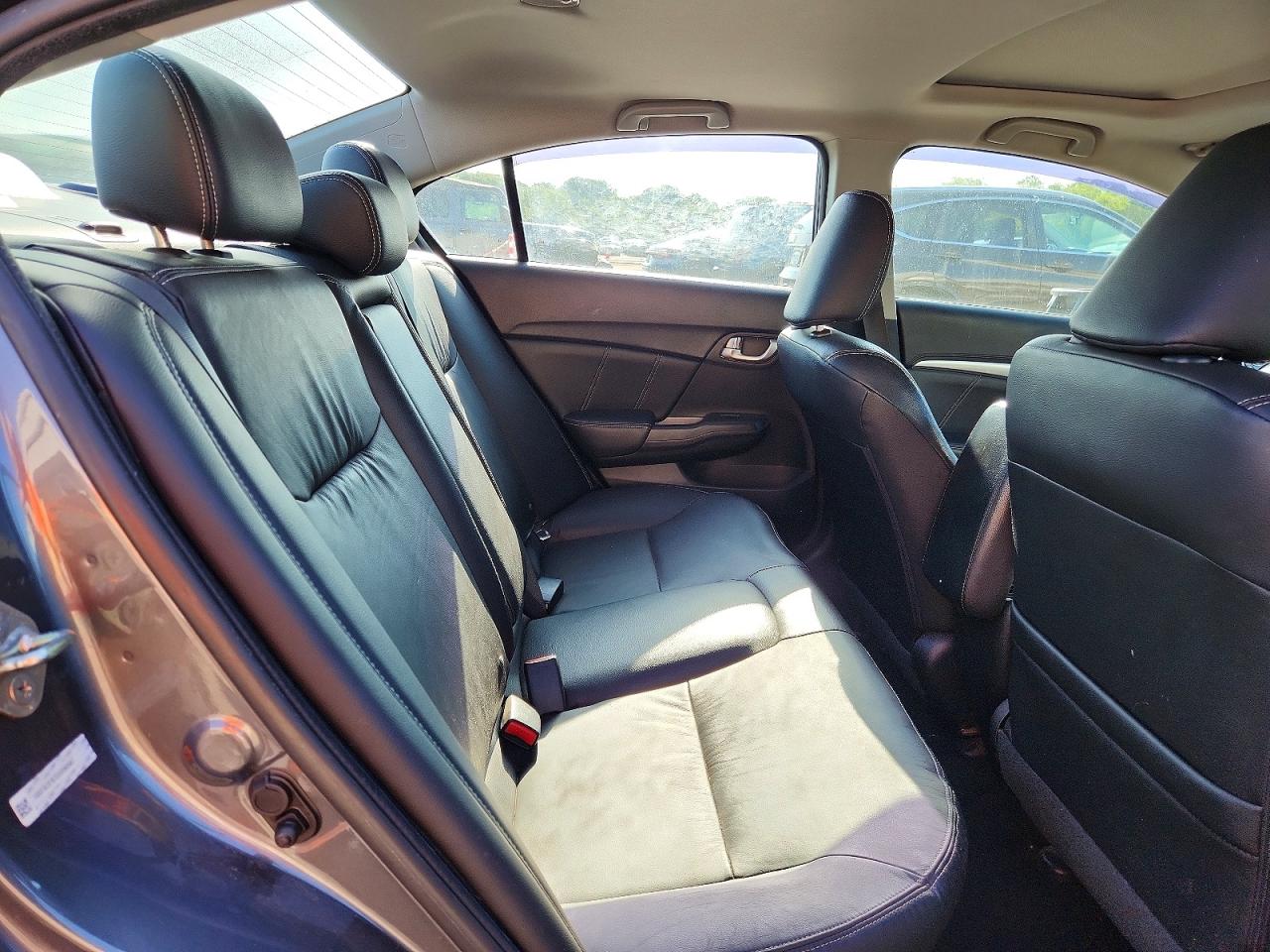 2013 Honda Civic Exl Gray vin: 19XFB2F97DE090587