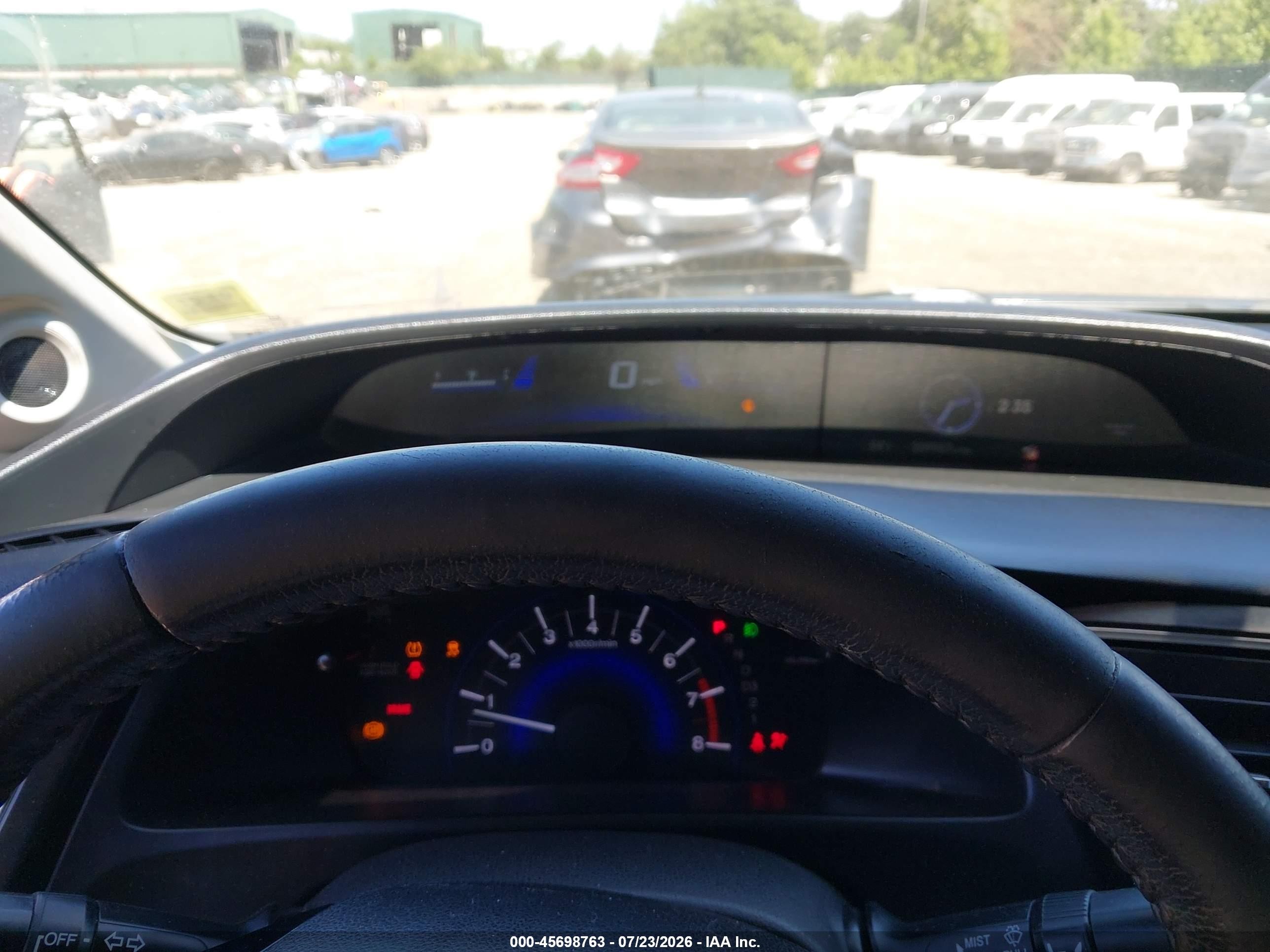 2013 Honda Civic Ex-l Black vin: 19XFB2F97DE222621