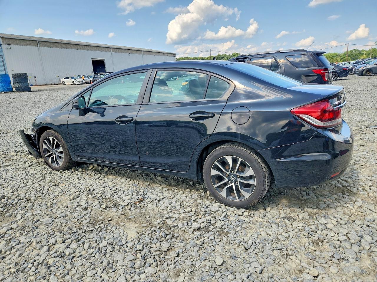 2013 Honda Civic Exl Black vin: 19XFB2F97DE272399