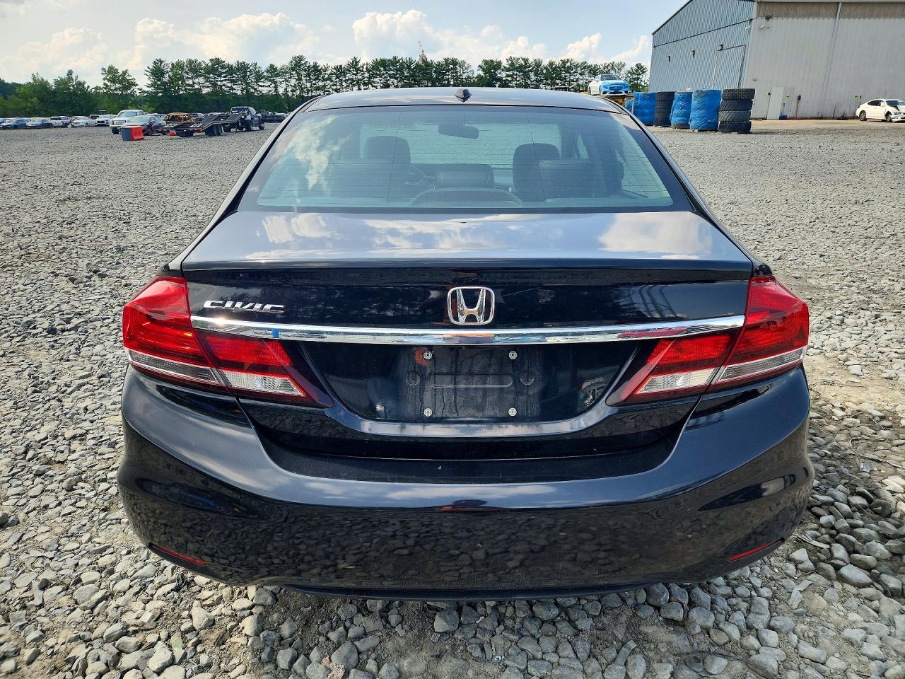 2013 Honda Civic Exl Black vin: 19XFB2F97DE272399