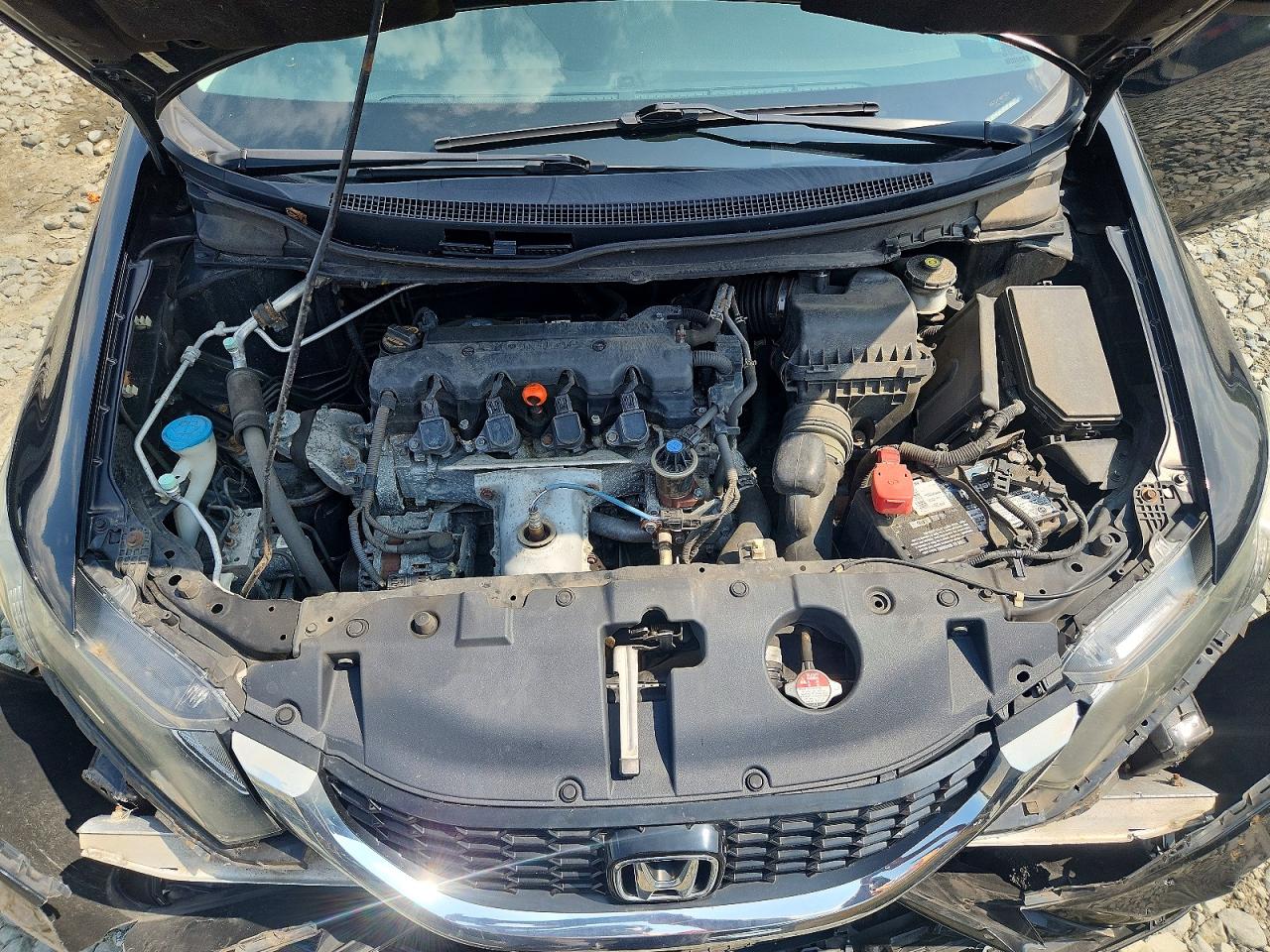 2013 Honda Civic Exl Black vin: 19XFB2F97DE272399