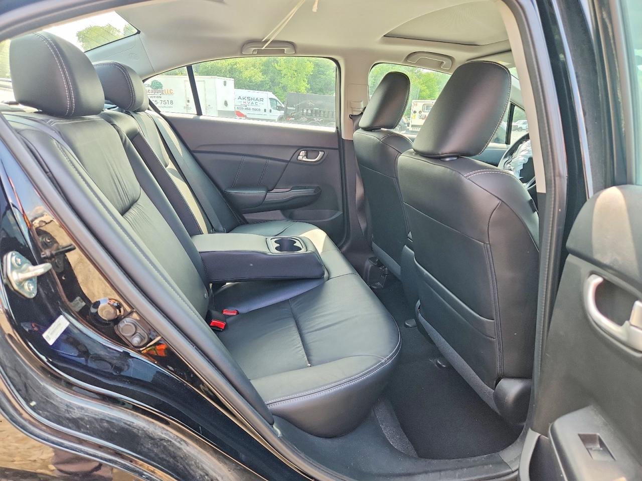 2013 Honda Civic Exl Black vin: 19XFB2F97DE272399