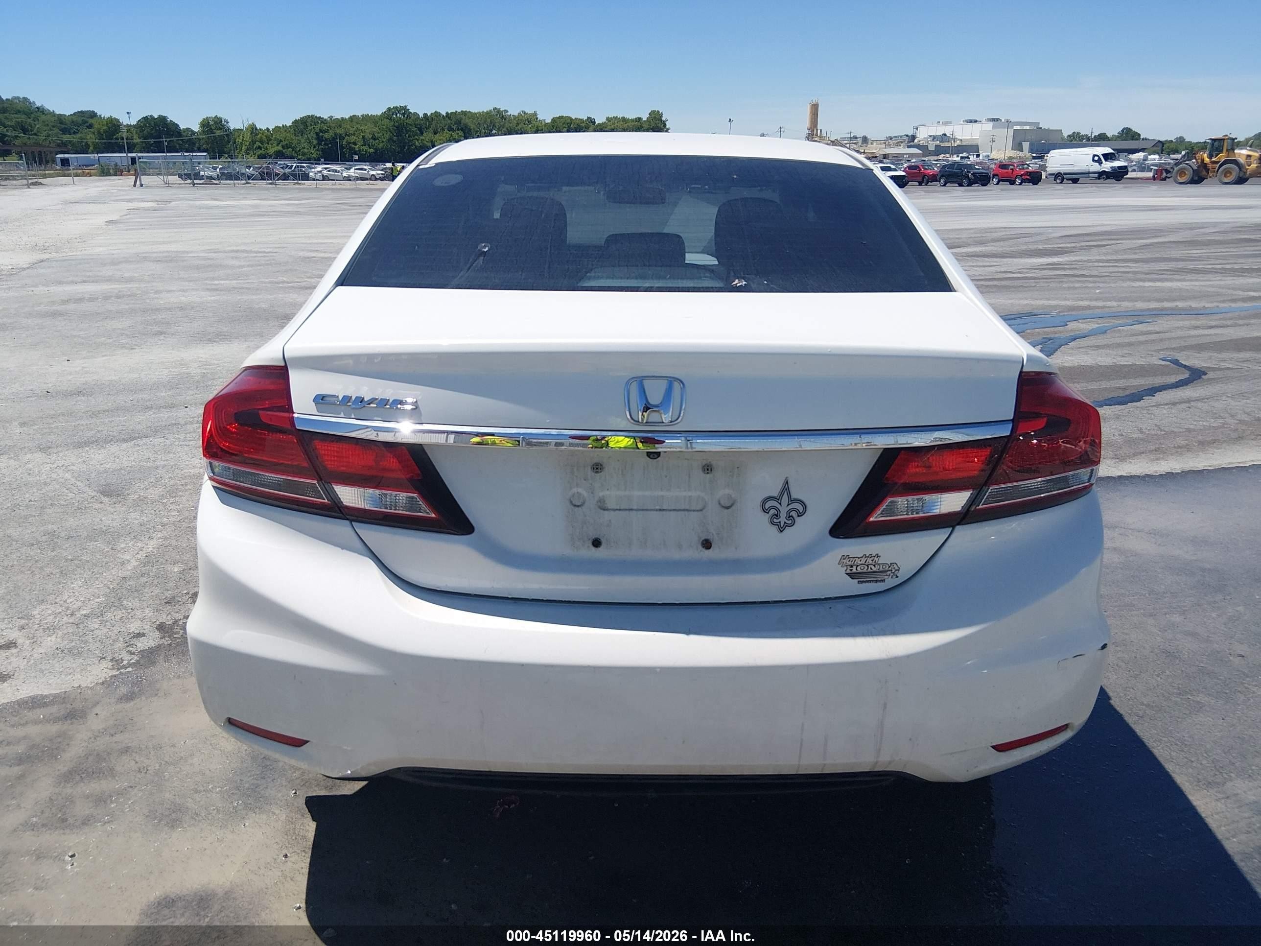 2014 Honda Civic Ex-l Белый vin: 19XFB2F97EE048633