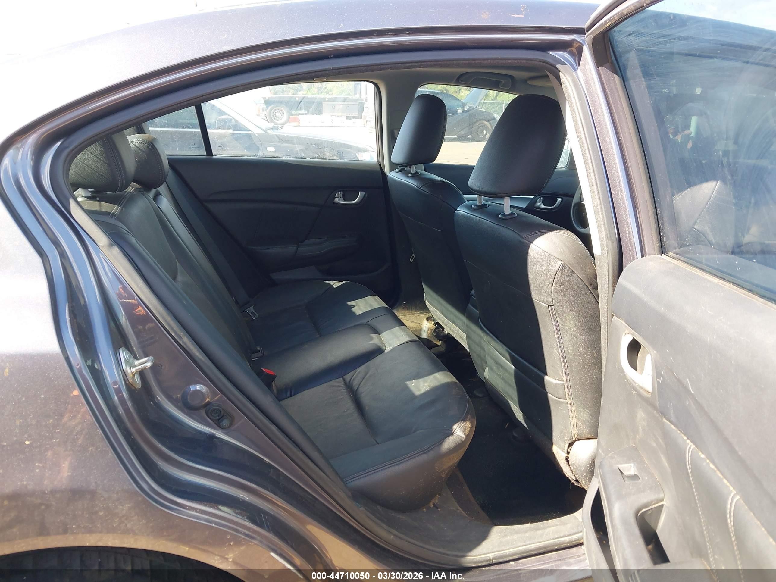 2014 Honda Civic Ex-l Gray vin: 19XFB2F97EE056151