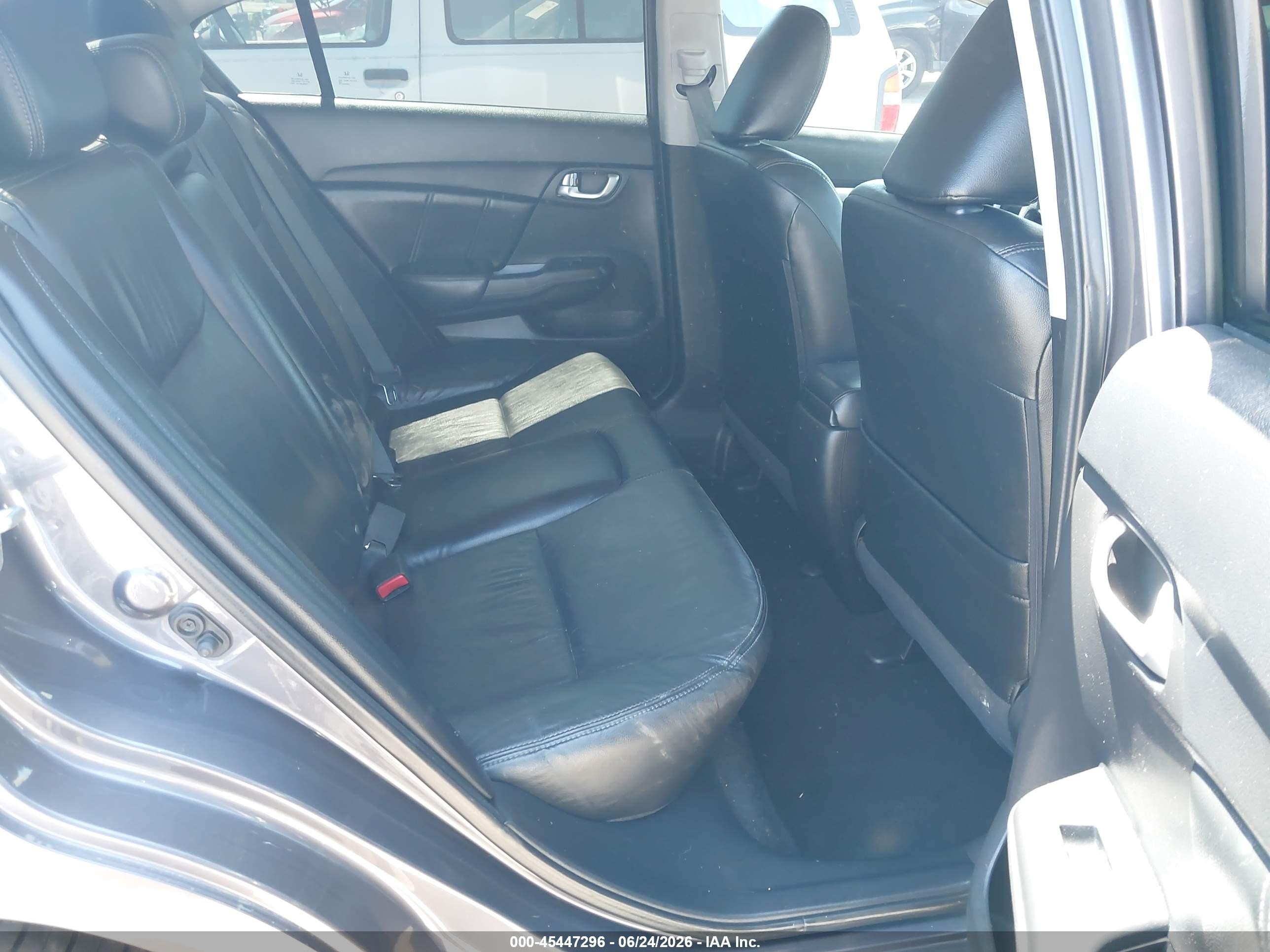 2014 Honda Civic Ex-l Gray vin: 19XFB2F97EE225987