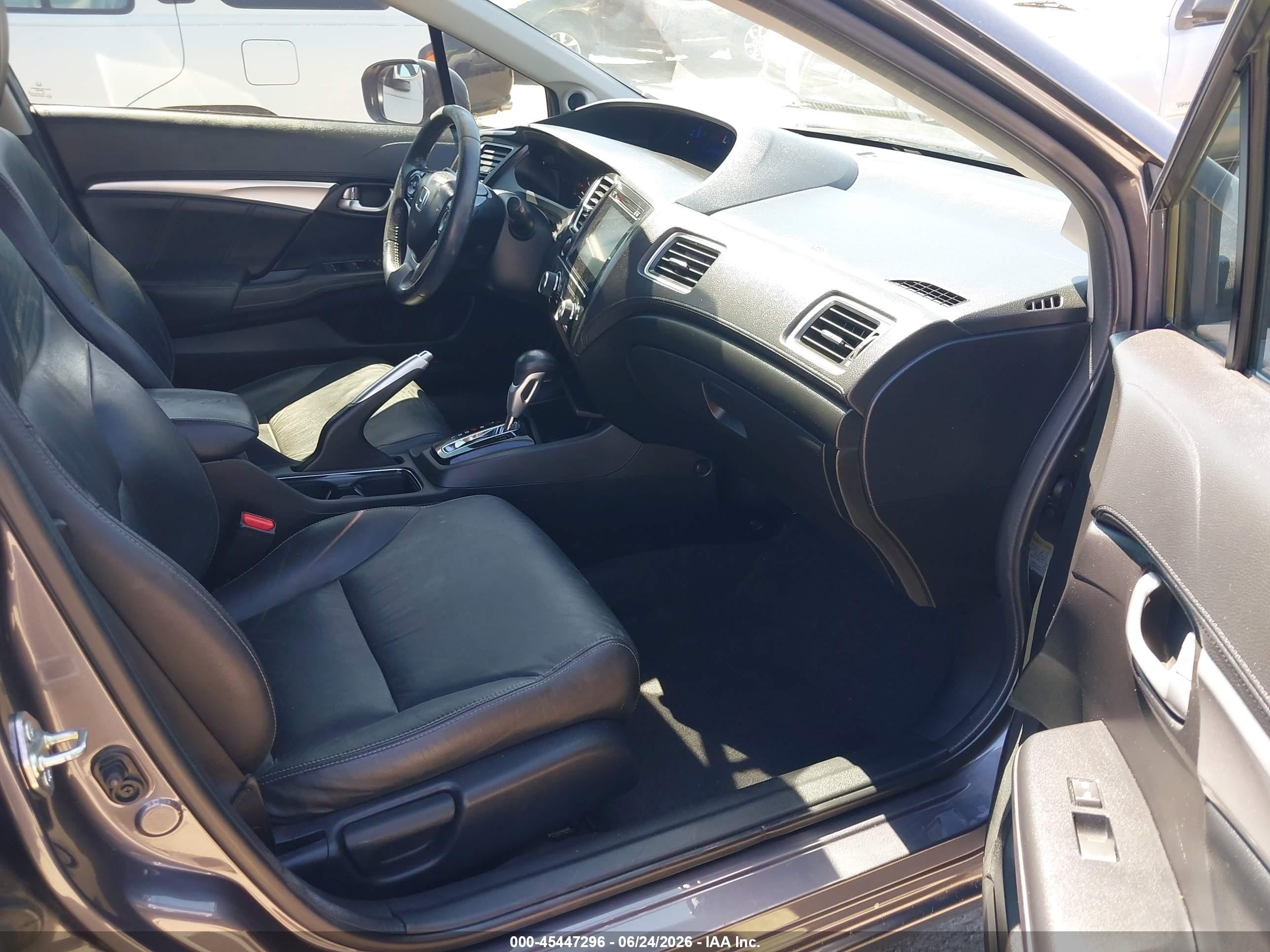 2014 Honda Civic Ex-l Gray vin: 19XFB2F97EE225987