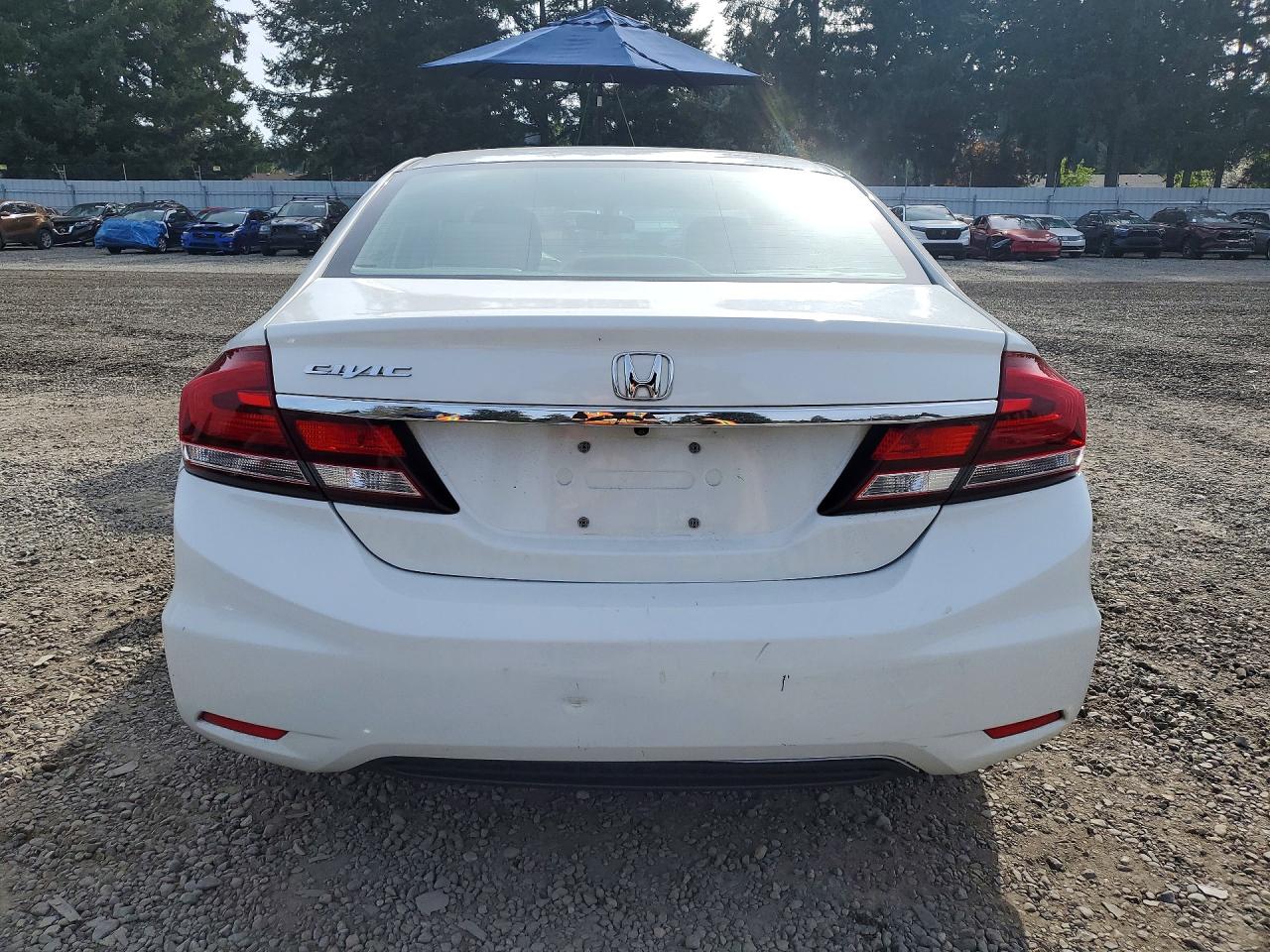 2014 Honda Civic Exl White vin: 19XFB2F97EE241283