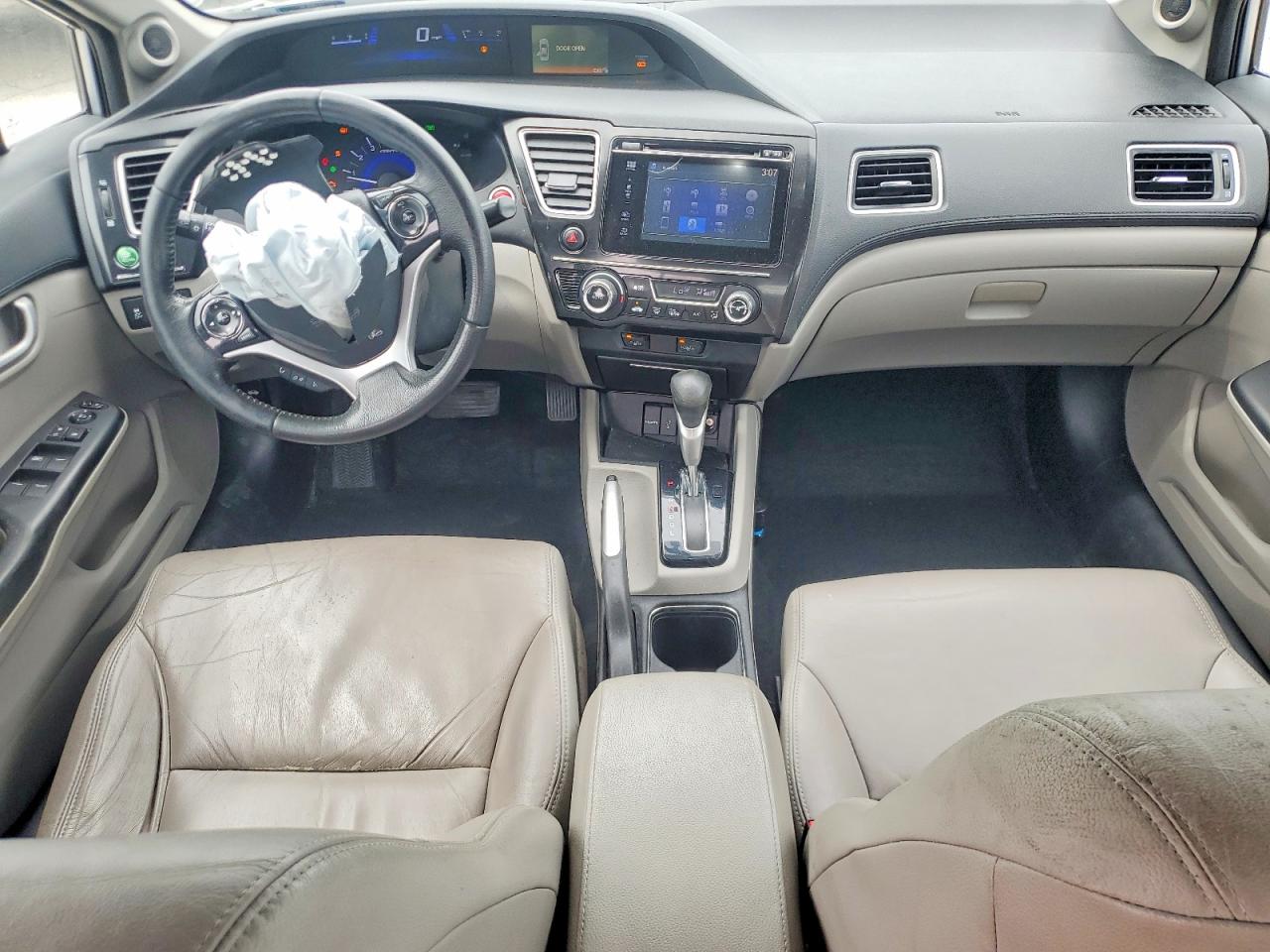 2015 Honda Civic Exl Silver vin: 19XFB2F97FE009705