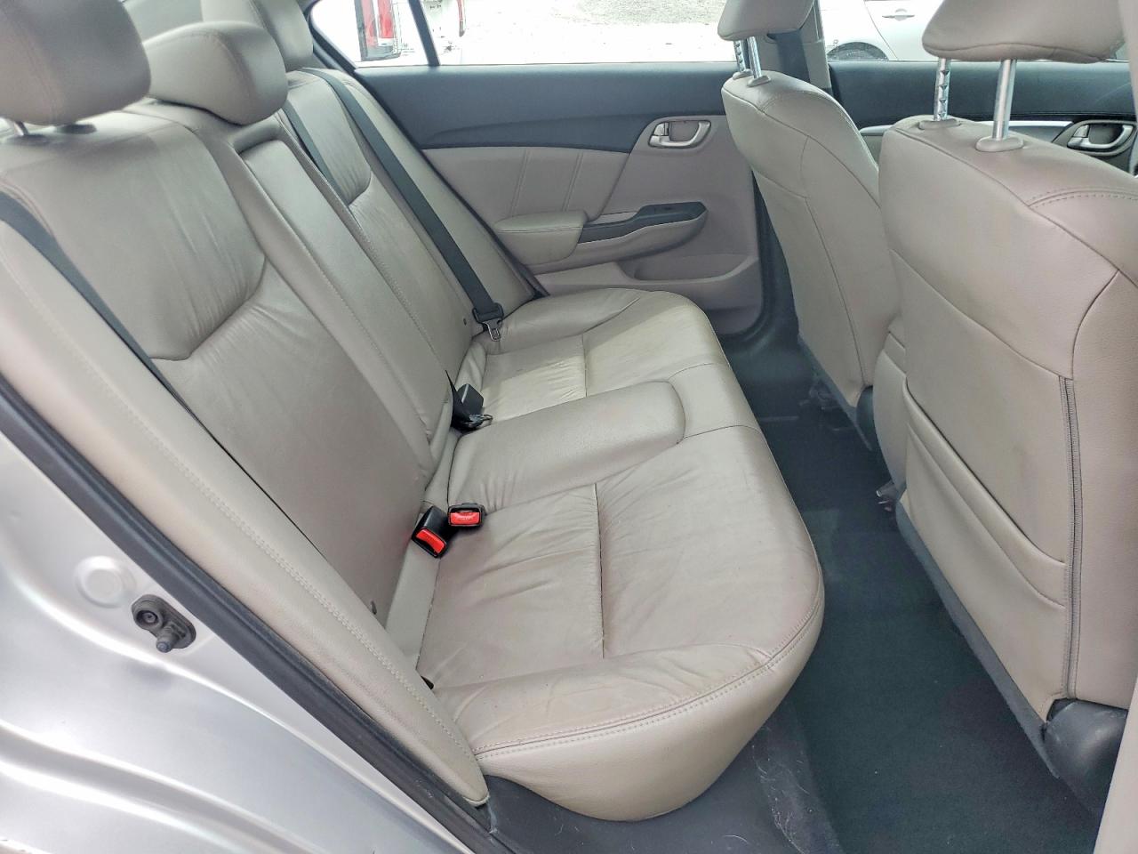 2015 Honda Civic Exl Silver vin: 19XFB2F97FE009705