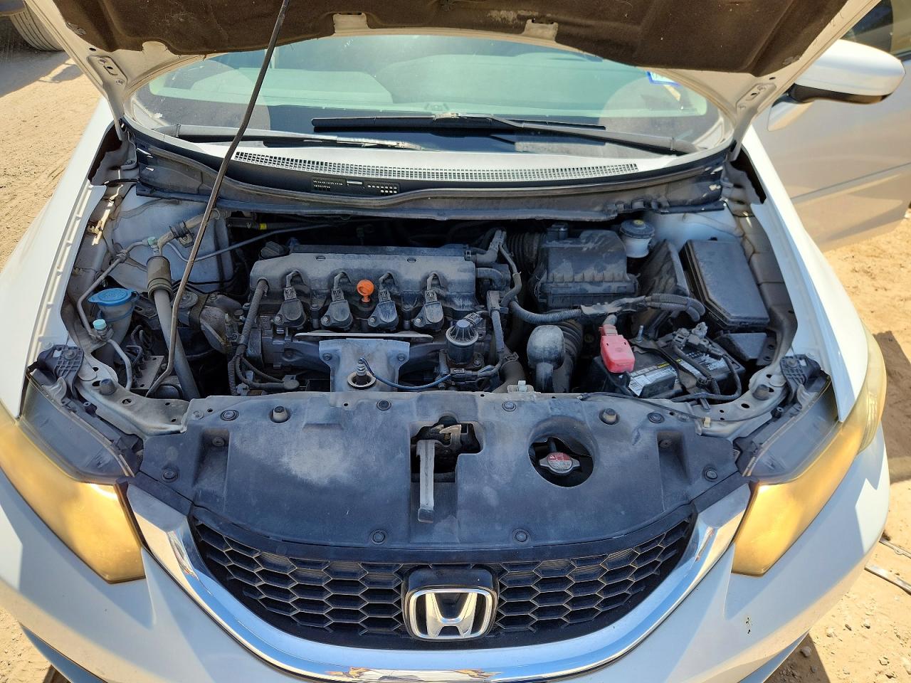 2015 Honda Civic Exl White vin: 19XFB2F97FE043451