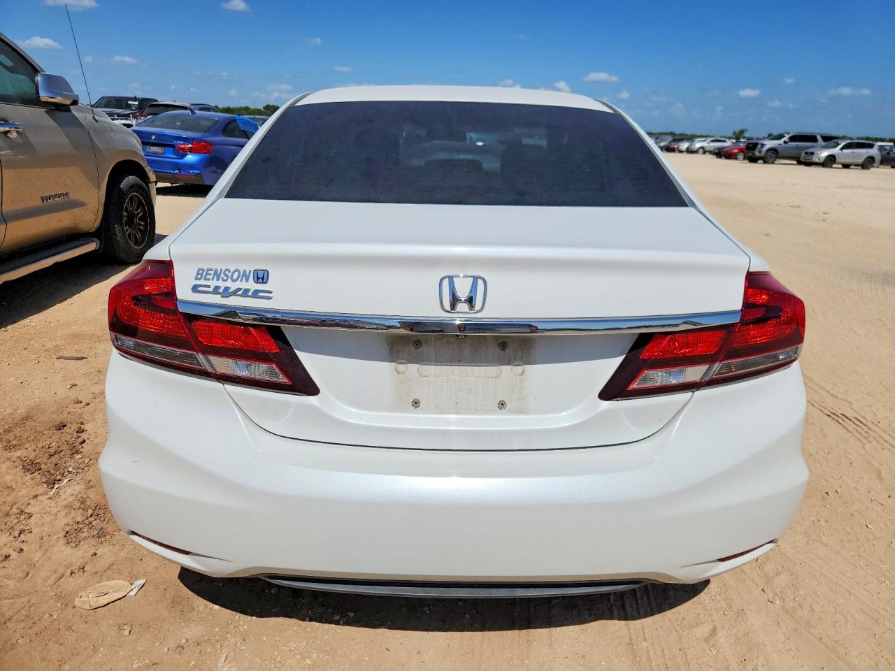 2015 Honda Civic Exl White vin: 19XFB2F97FE043451