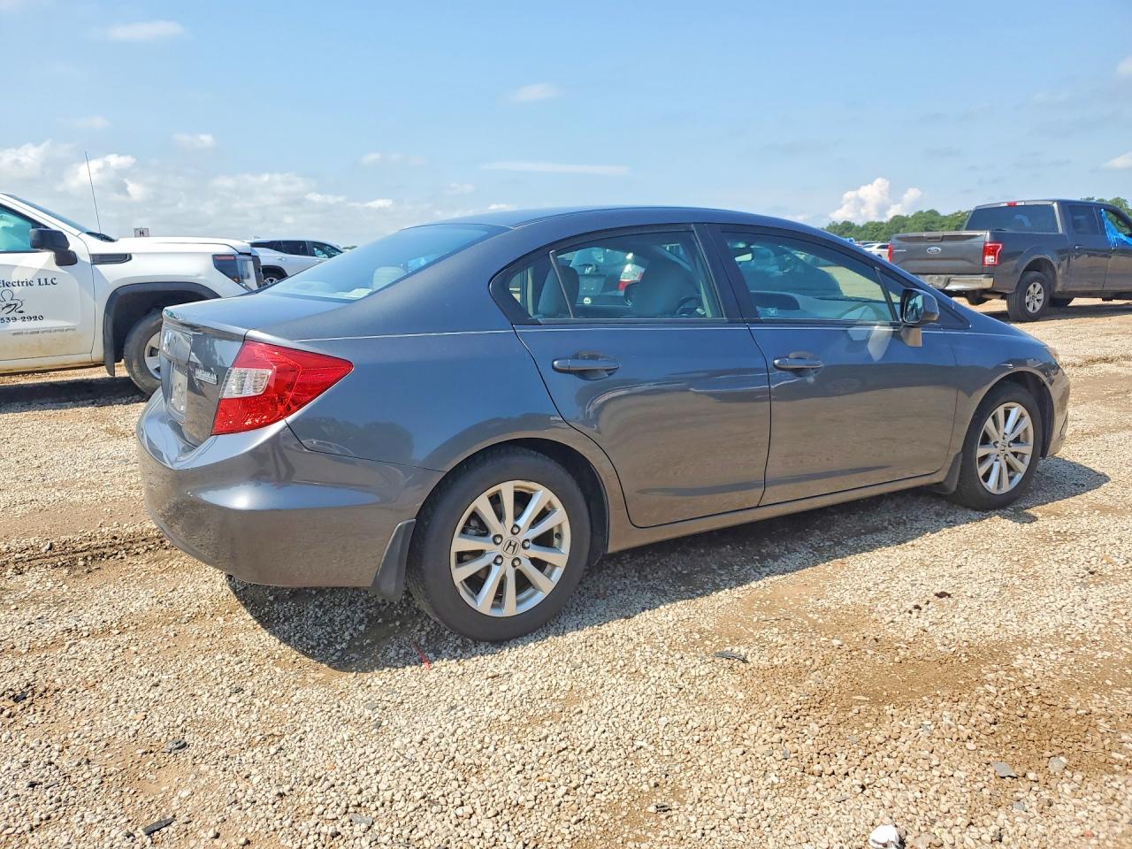 2012 Honda Civic Exl Teal vin: 19XFB2F98CE002113