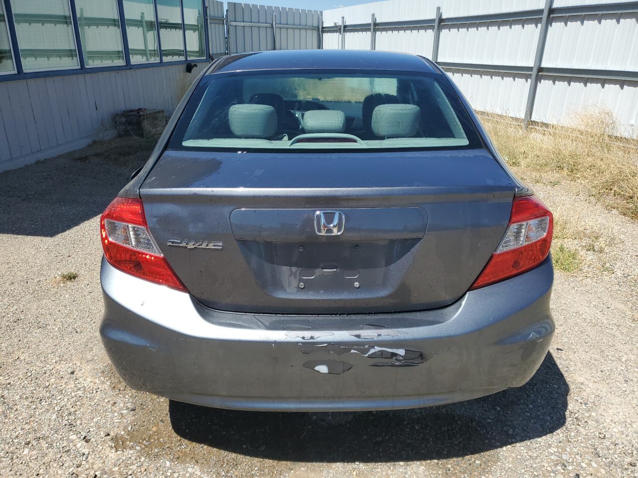 2012 Honda Civic Exl Gray vin: 19XFB2F98CE304971