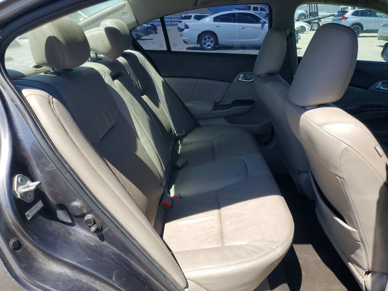 2012 Honda Civic Exl Gray vin: 19XFB2F98CE304971