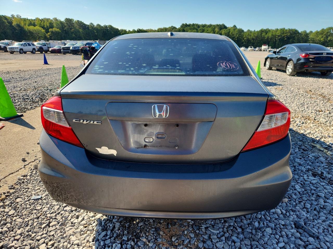 2012 Honda Civic Exl Gray vin: 19XFB2F98CE310060
