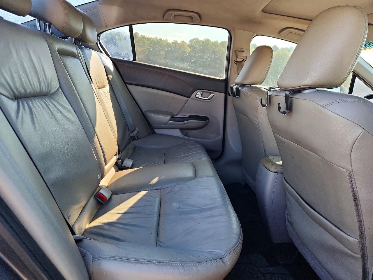 2012 Honda Civic Exl Gray vin: 19XFB2F98CE310060