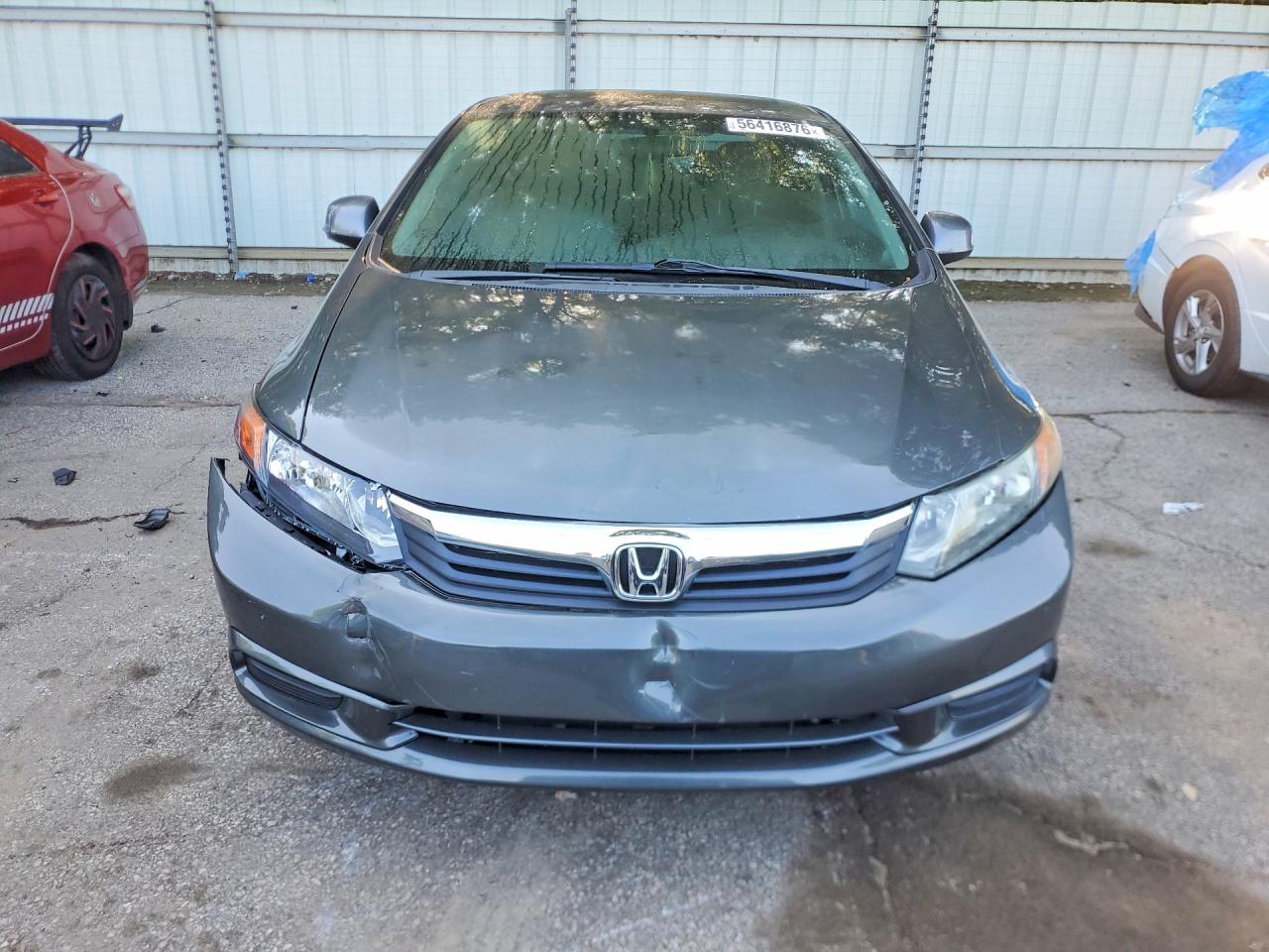 2012 Honda Civic Exl Charcoal vin: 19XFB2F98CE331992