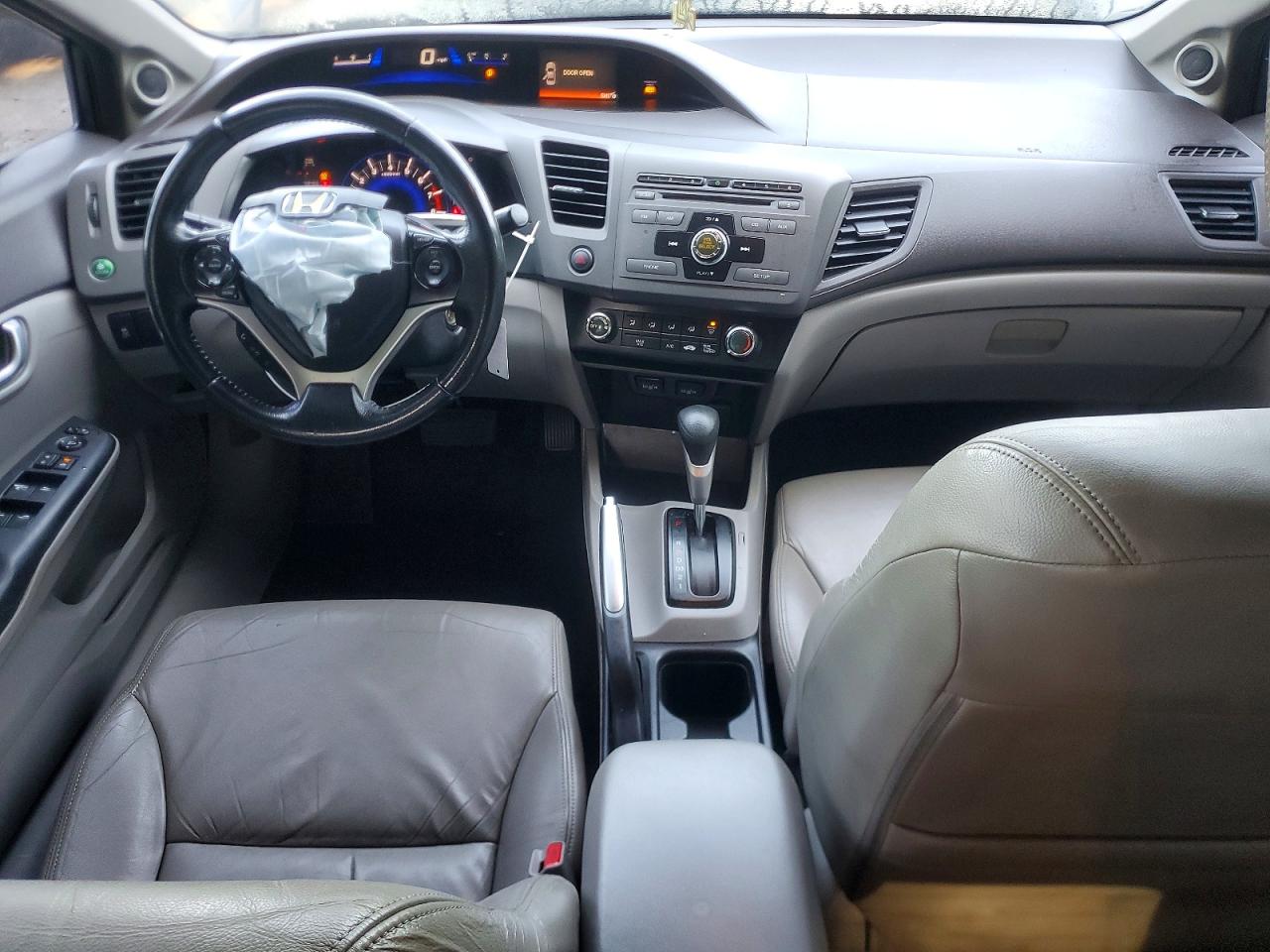 2012 Honda Civic Exl Charcoal vin: 19XFB2F98CE331992