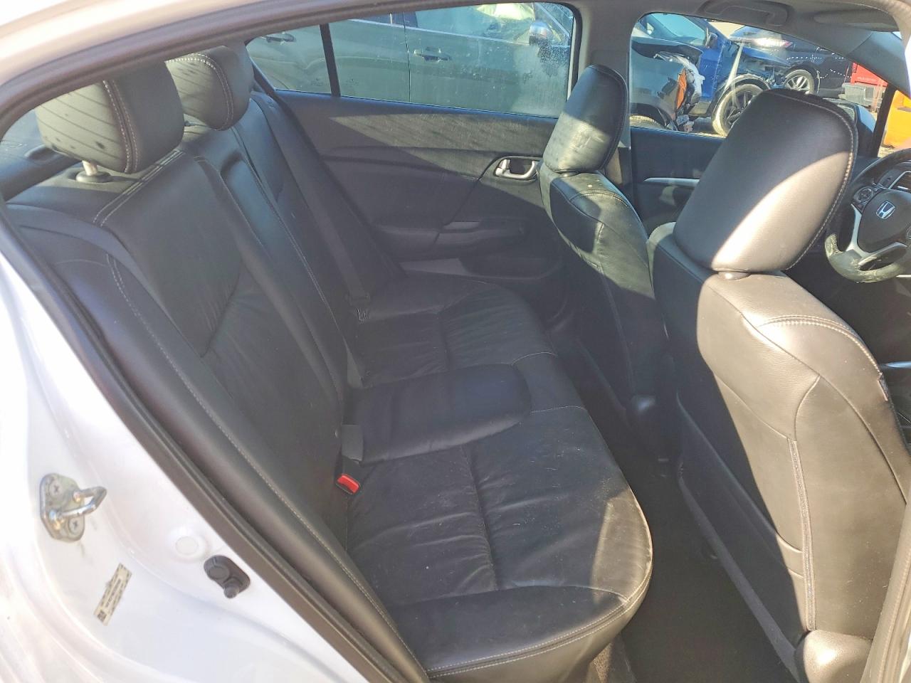 2013 Honda Civic Exl Белый vin: 19XFB2F98DE002680