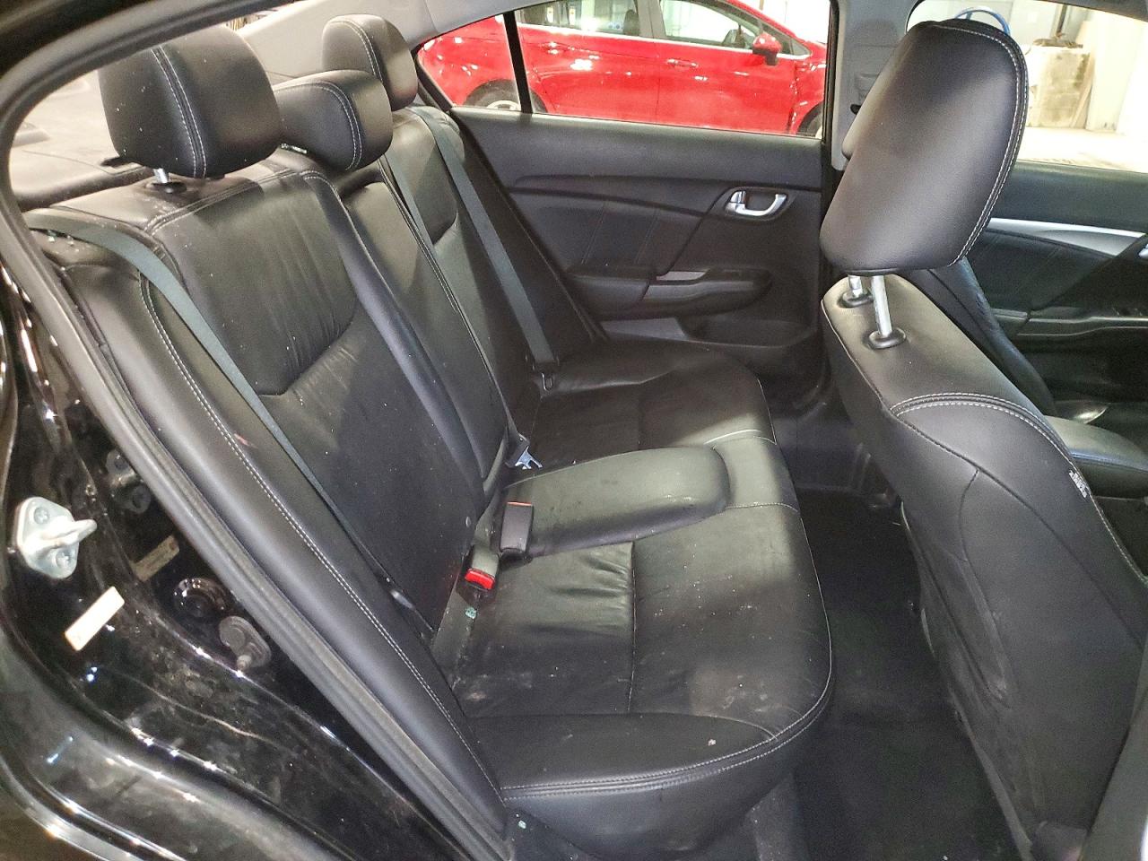 2013 Honda Civic Exl Black vin: 19XFB2F98DE022895