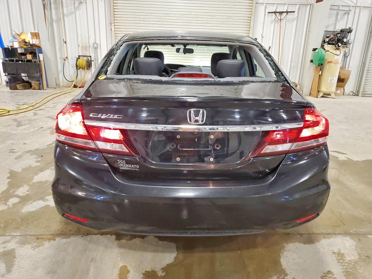 2013 Honda Civic Exl Black vin: 19XFB2F98DE022895
