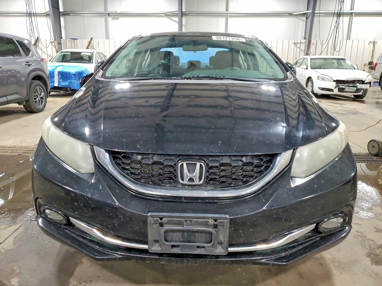 2013 Honda Civic Exl Black vin: 19XFB2F98DE022895