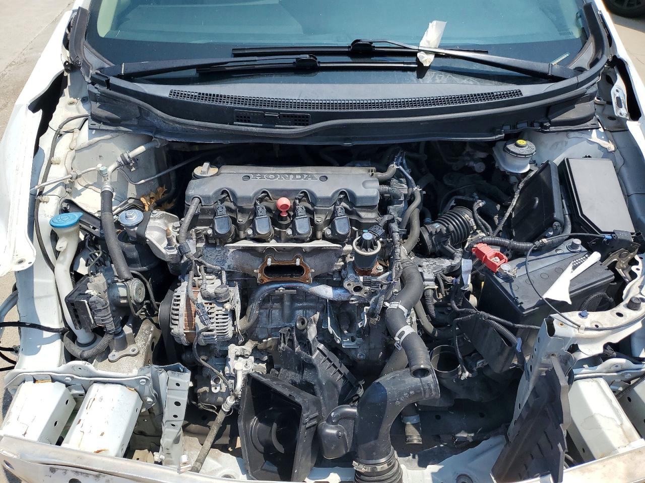 2013 Honda Civic Exl Белый vin: 19XFB2F98DE035324