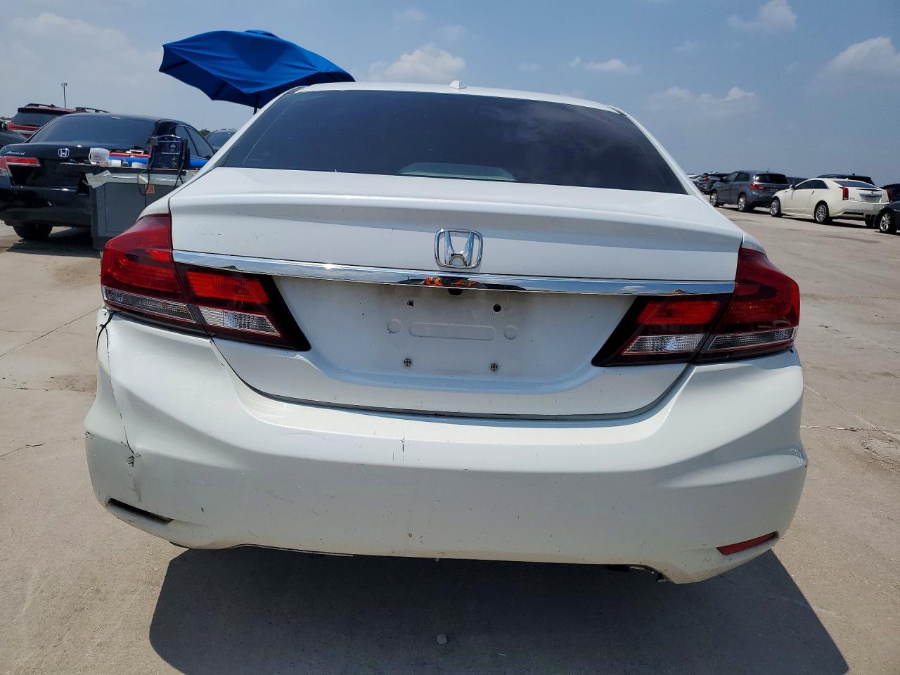 2013 Honda Civic Exl Белый vin: 19XFB2F98DE035324