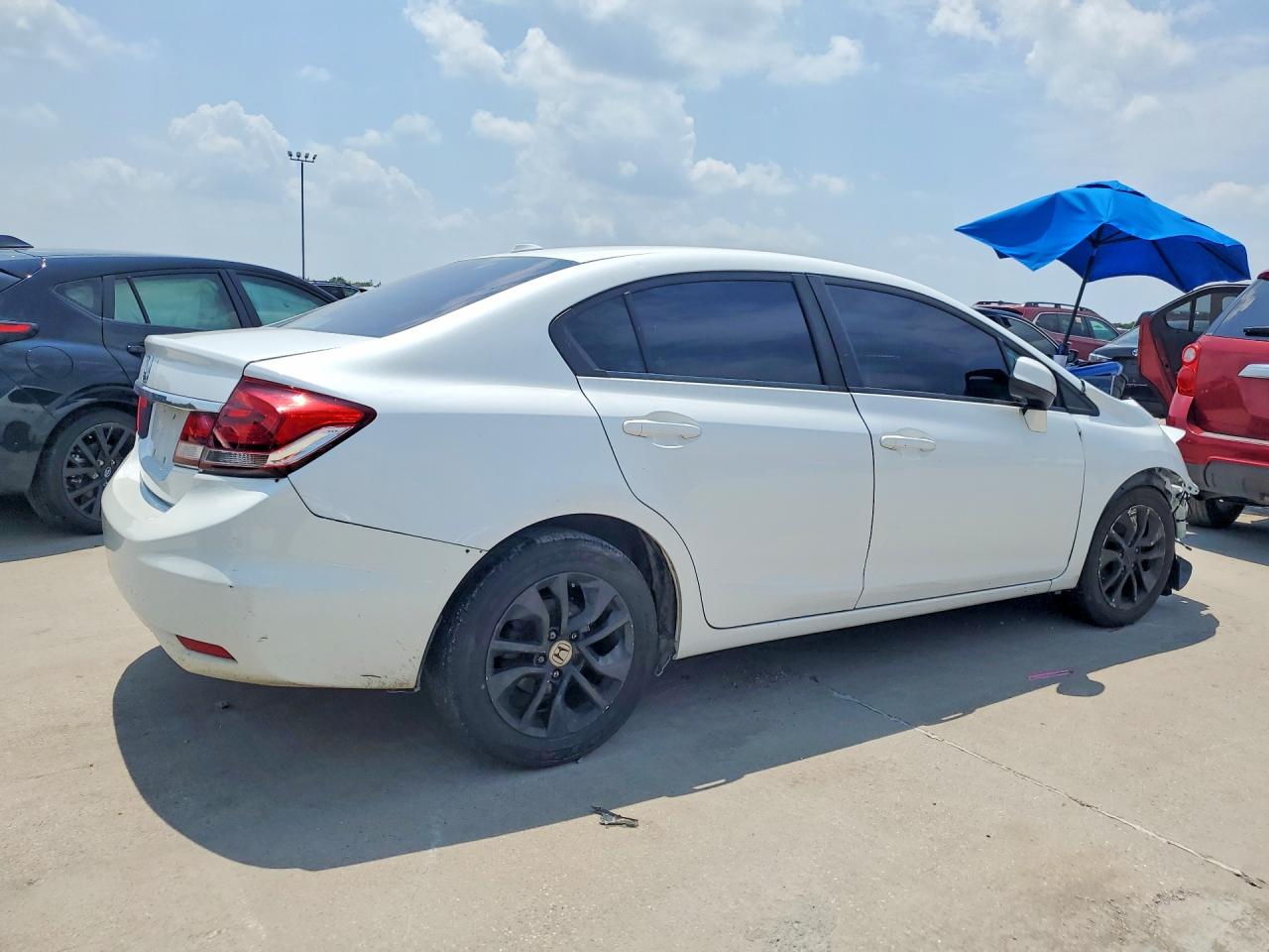 2013 Honda Civic Exl Белый vin: 19XFB2F98DE035324