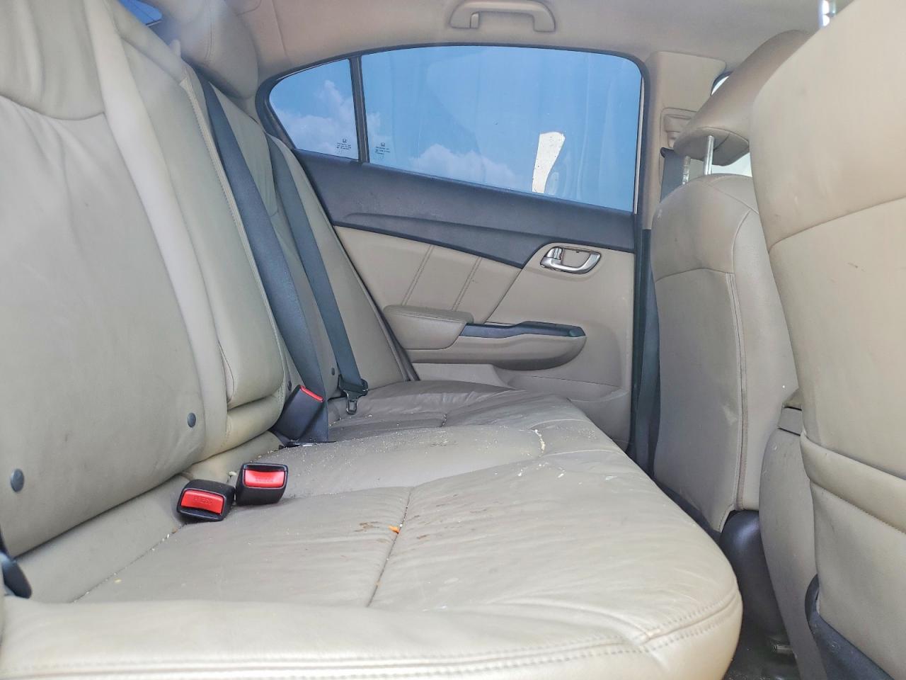 2013 Honda Civic Exl Белый vin: 19XFB2F98DE035324