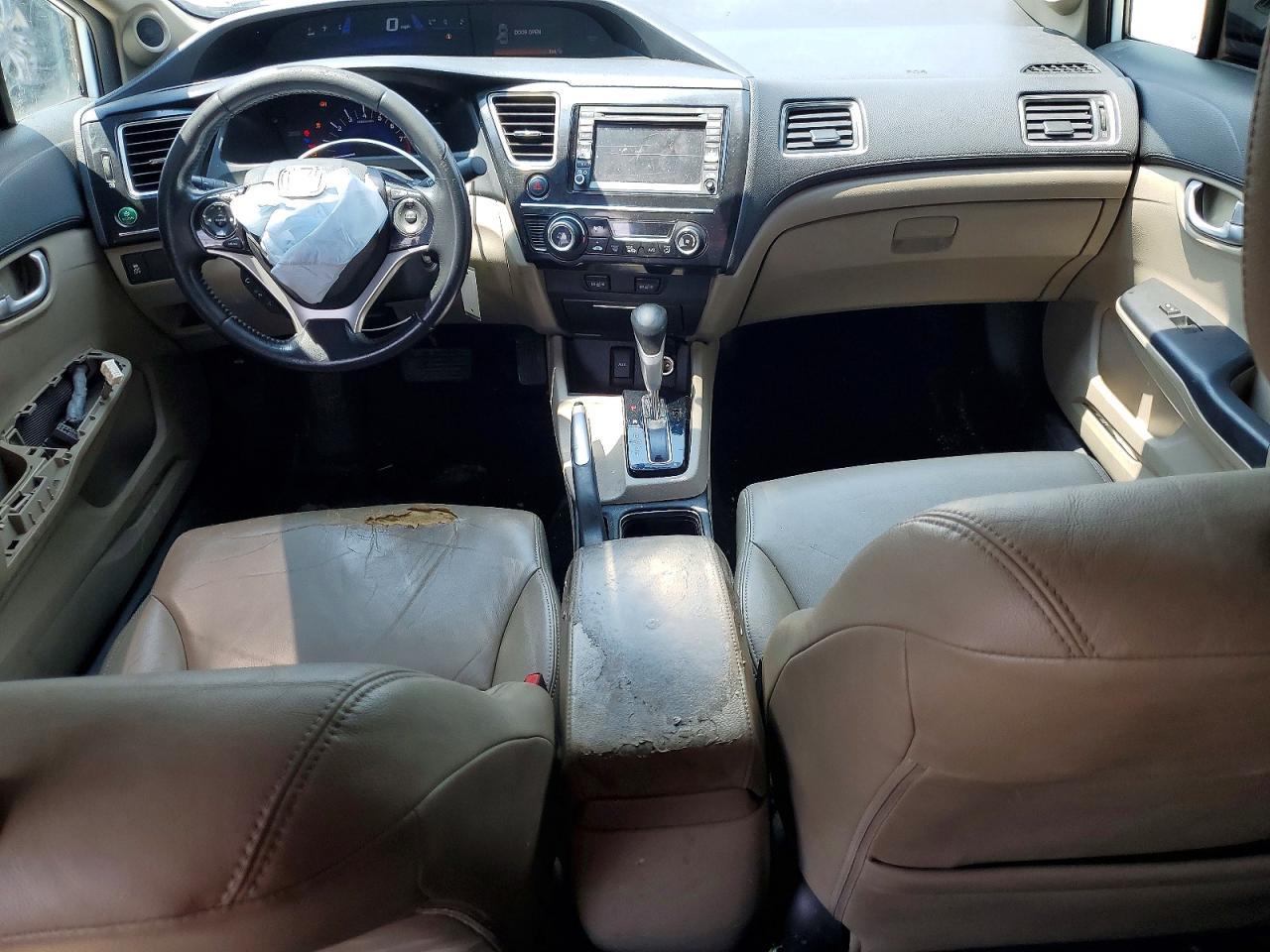 2013 Honda Civic Exl Белый vin: 19XFB2F98DE035324