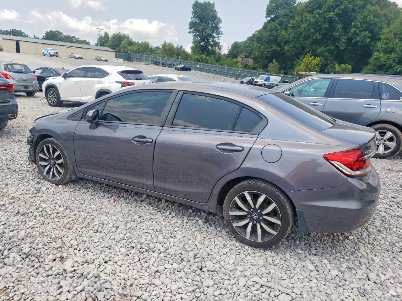 2014 Honda Civic Exl Gray vin: 19XFB2F98EE002180