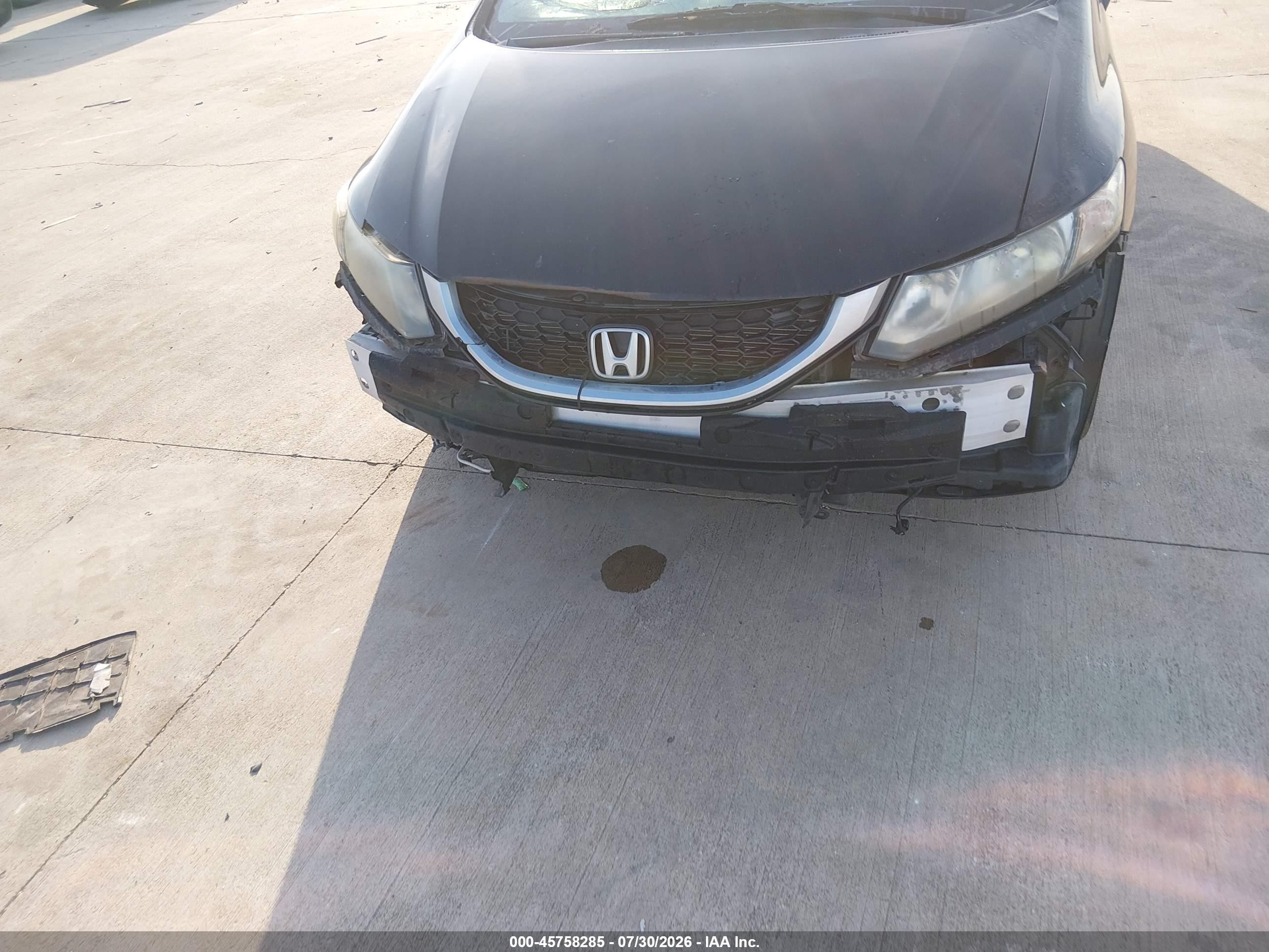 2014 Honda Civic Ex-l Black vin: 19XFB2F98EE018802