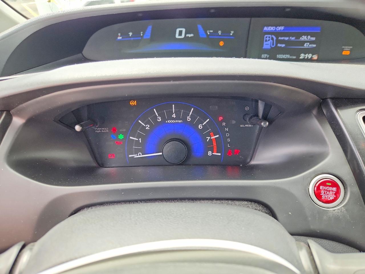 2014 Honda Civic Exl Gray vin: 19XFB2F98EE207546