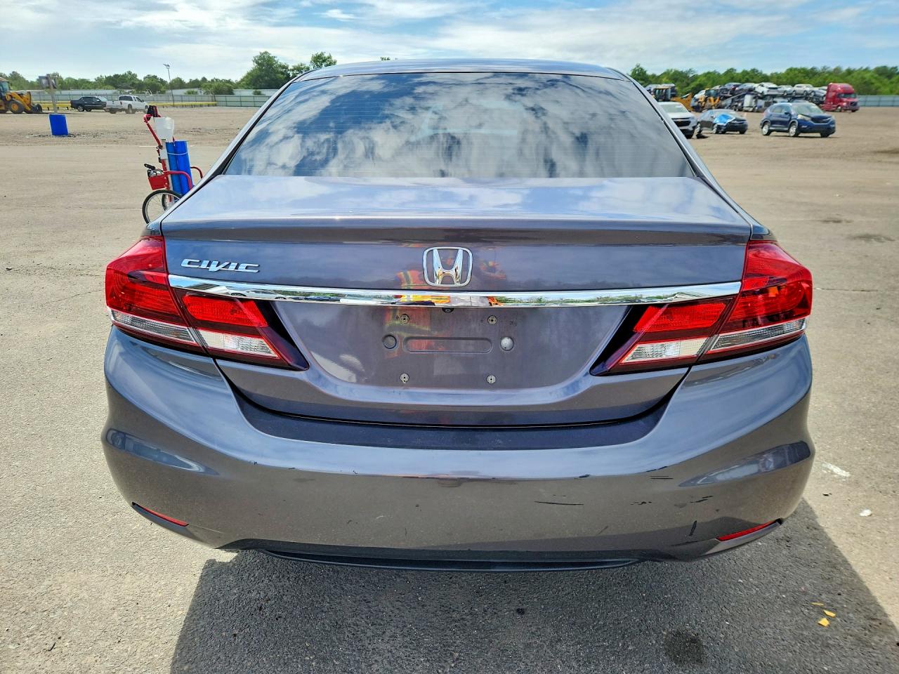 2014 Honda Civic Exl Gray vin: 19XFB2F98EE207546