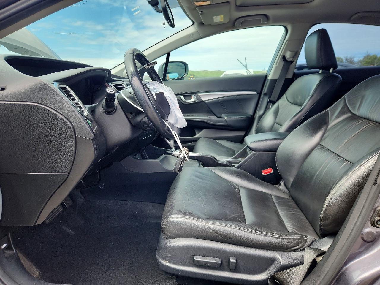 2014 Honda Civic Exl Gray vin: 19XFB2F98EE207546