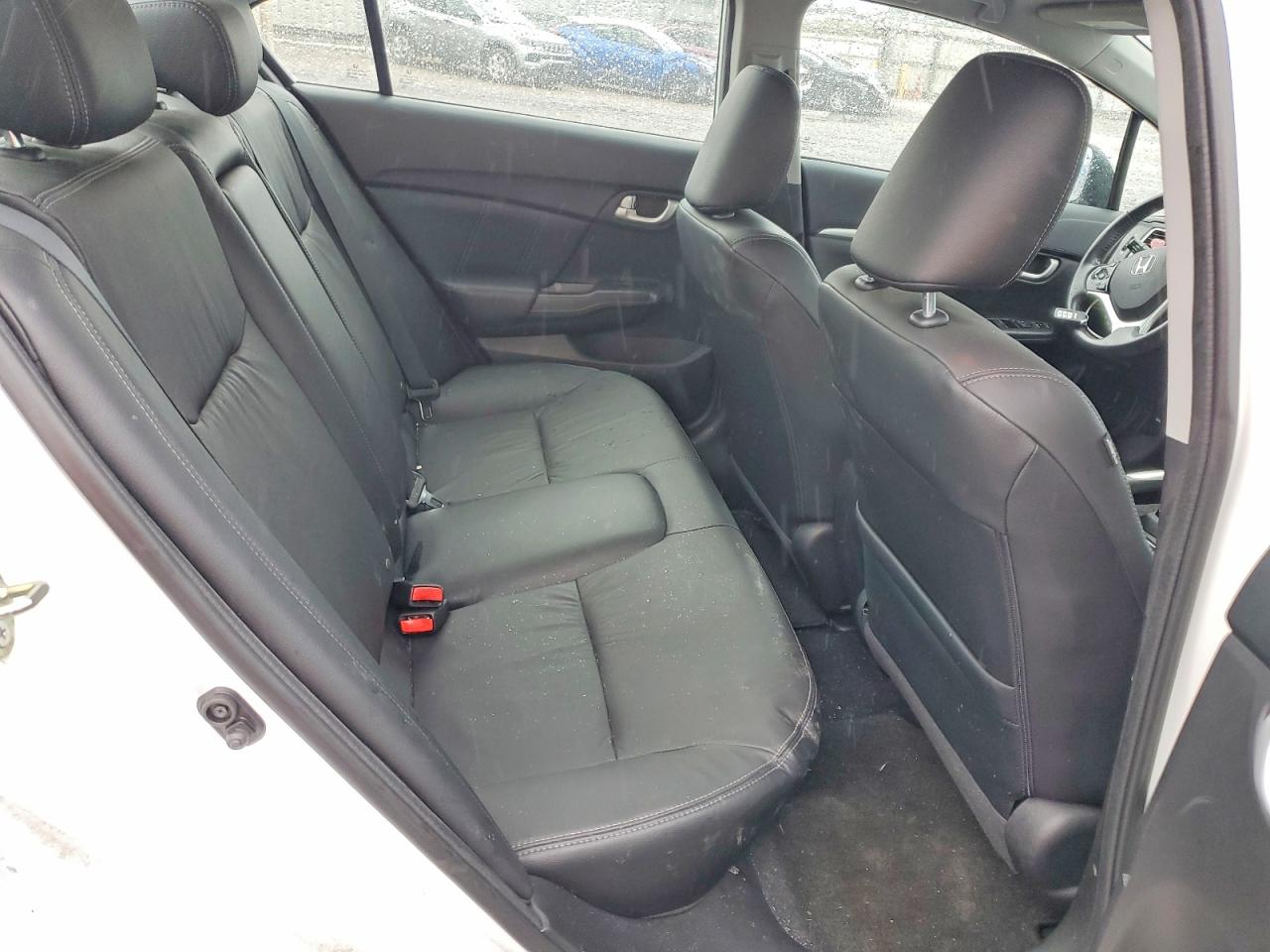 2015 Honda Civic Exl Белый vin: 19XFB2F98FE038629