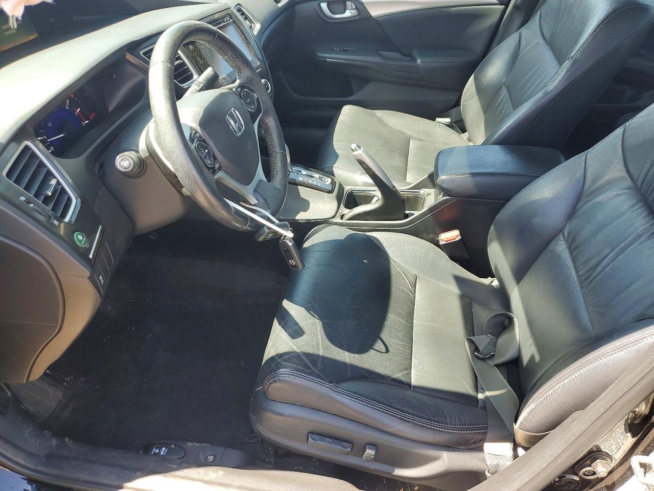 2015 Honda Civic Exl Black vin: 19XFB2F98FE212599