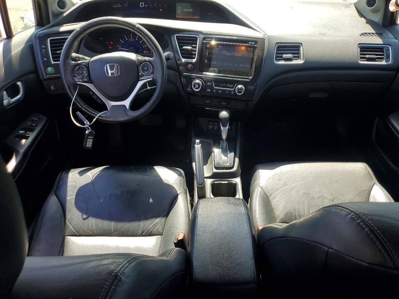 2015 Honda Civic Exl Black vin: 19XFB2F98FE212599