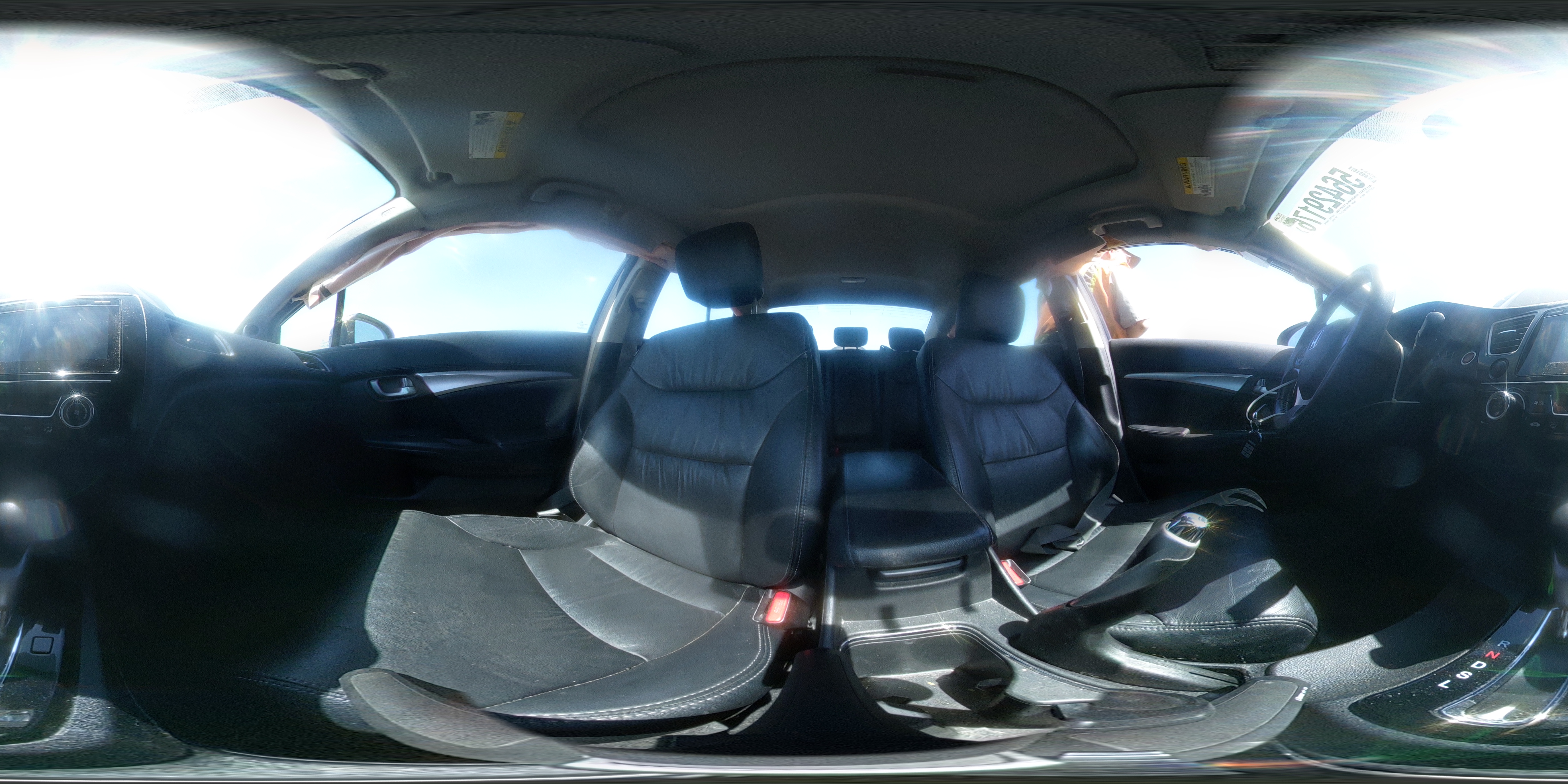 2015 Honda Civic Exl Black vin: 19XFB2F98FE212599