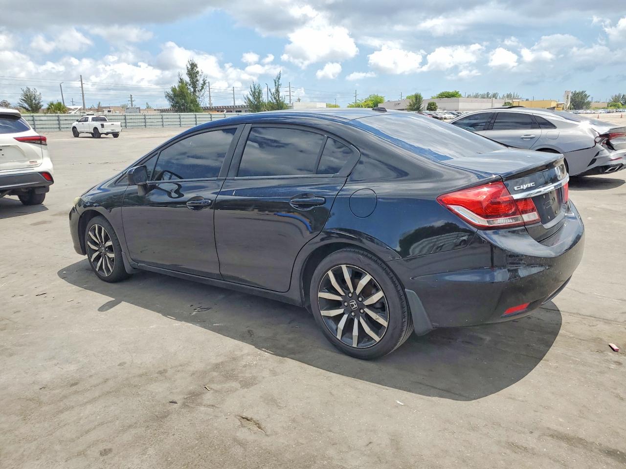2015 Honda Civic Exl Black vin: 19XFB2F98FE240662